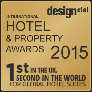 2nd in the World, 1st in the UK for Global Hotel Suites