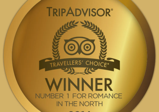 1st Place Winner – No.1 for Romance in the North – Trip Advisor Awards 2014