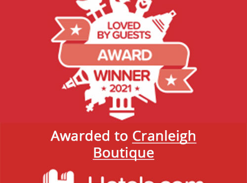 Loved by Guests Hotels.com Award 2021