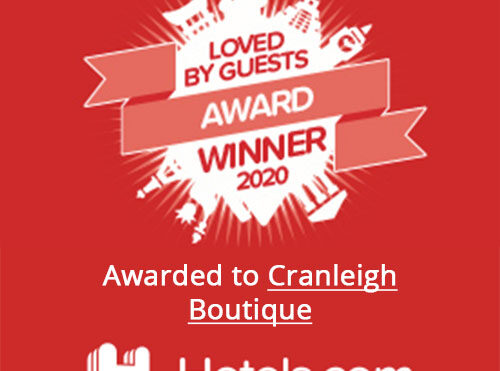 Loved by Guests Hotels.com Award 2020