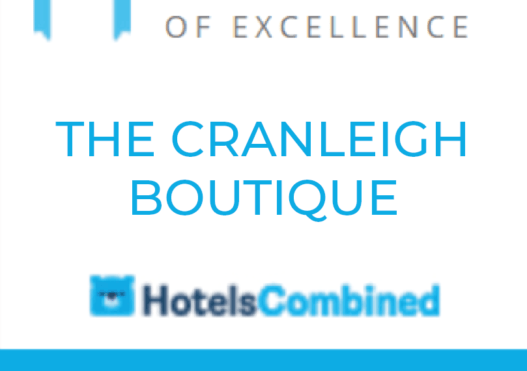 The Church Suites HotelsCombined Recognition of Excellence Award 2020
