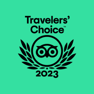 TripAdvisor Travellers Choice Award 2023.